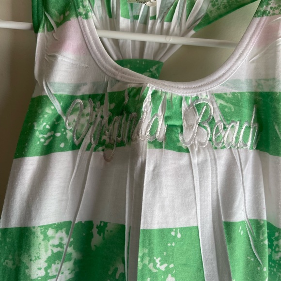Pastel & Multicolored Virginia Beach Tank Top Shirt SET - Girls Size 6-6X - Picture 10 of 16